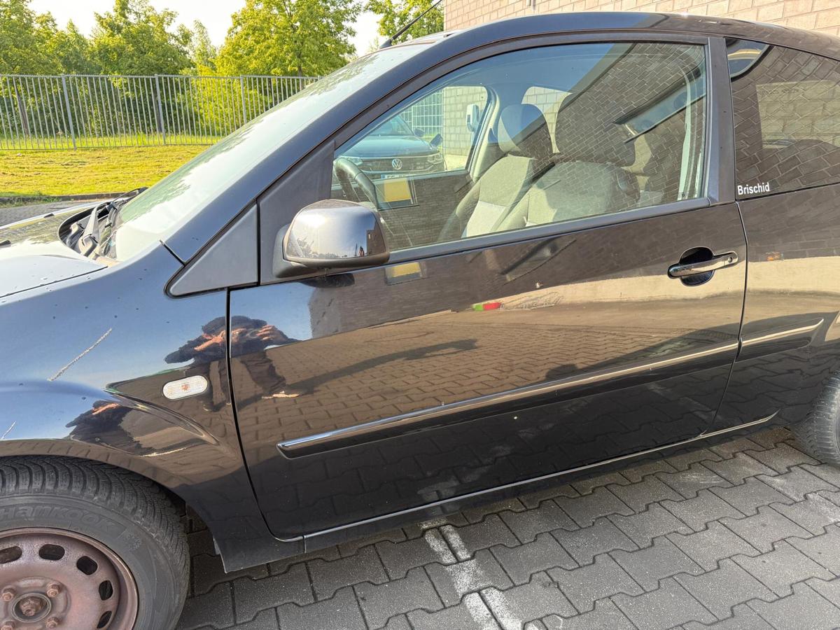 Ford Fiesta JD3 original Tür links 3-Türer Panther Schwarz Metallic Rohbau BJ08